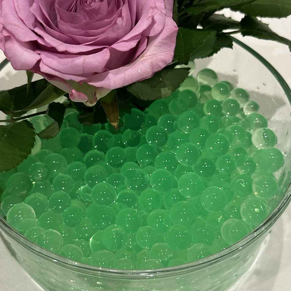 Vattenpärlor - Gröna