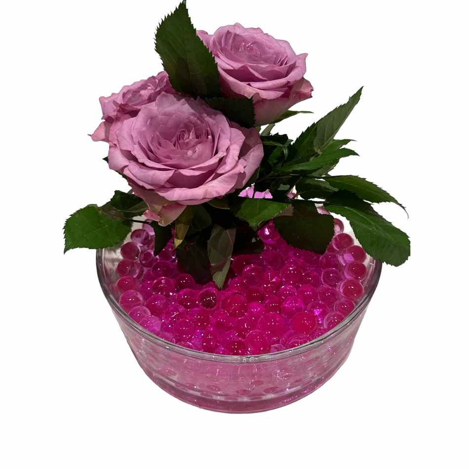 Vattenpärlor - Rosa