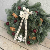 Julkrans, Ho Ho Ho! ca 30 cm Julkrans, Ho Ho Ho! ca 30 cm