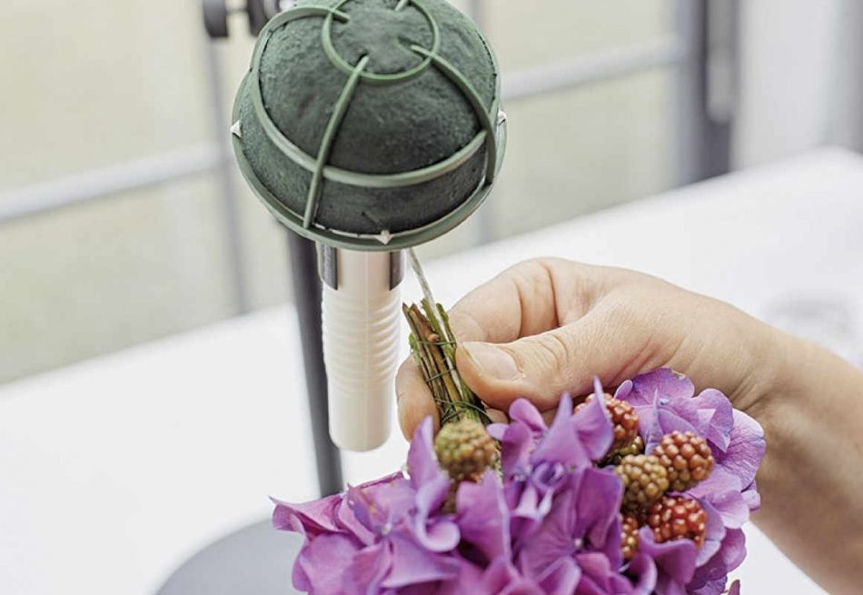 Buketthållare/brudbuketthållare. Ladynette