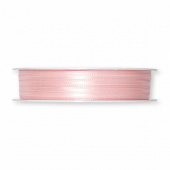 Satinband, rosa. 3 mm. (10 meter)