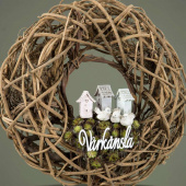 Krans av naturmaterial 48 cm Krans av naturmaterial 48 cm