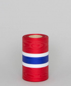 Band i norska flaggans färger, 150 mm