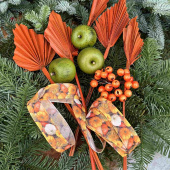 Bär / knippe, orange. 13 mm.  Bär / knippe, orange. 13 mm.