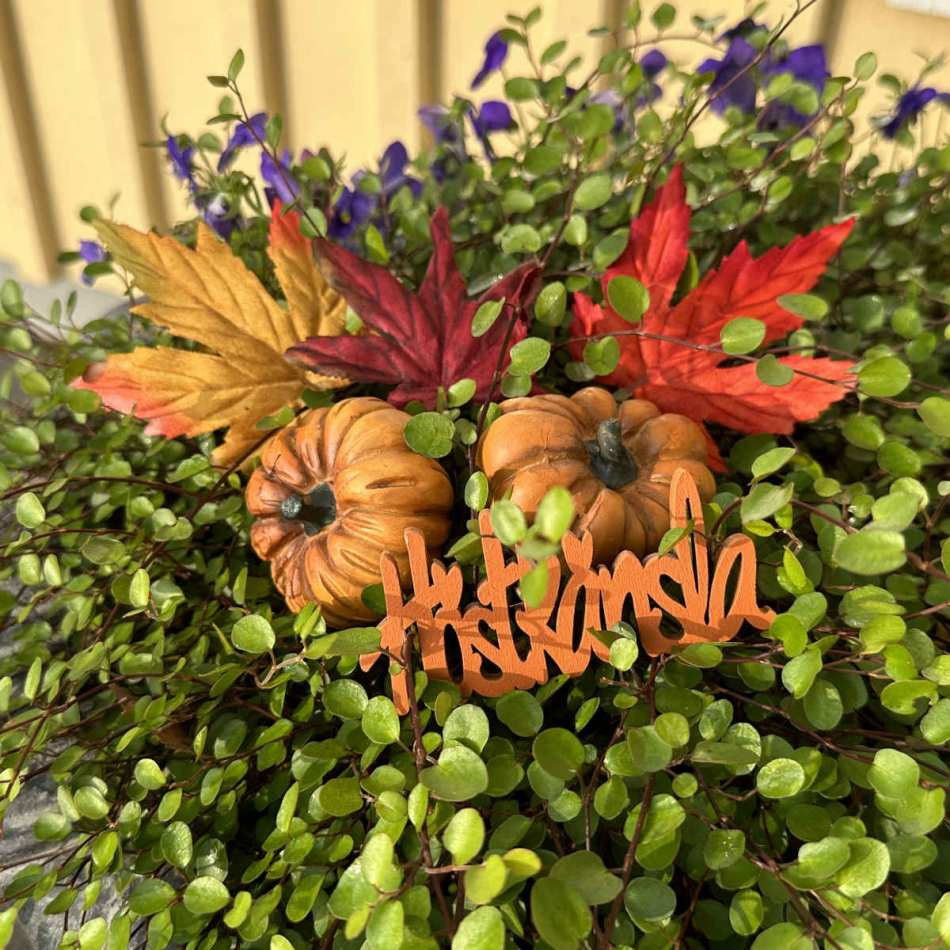 Löv i 3 färger. 12 st