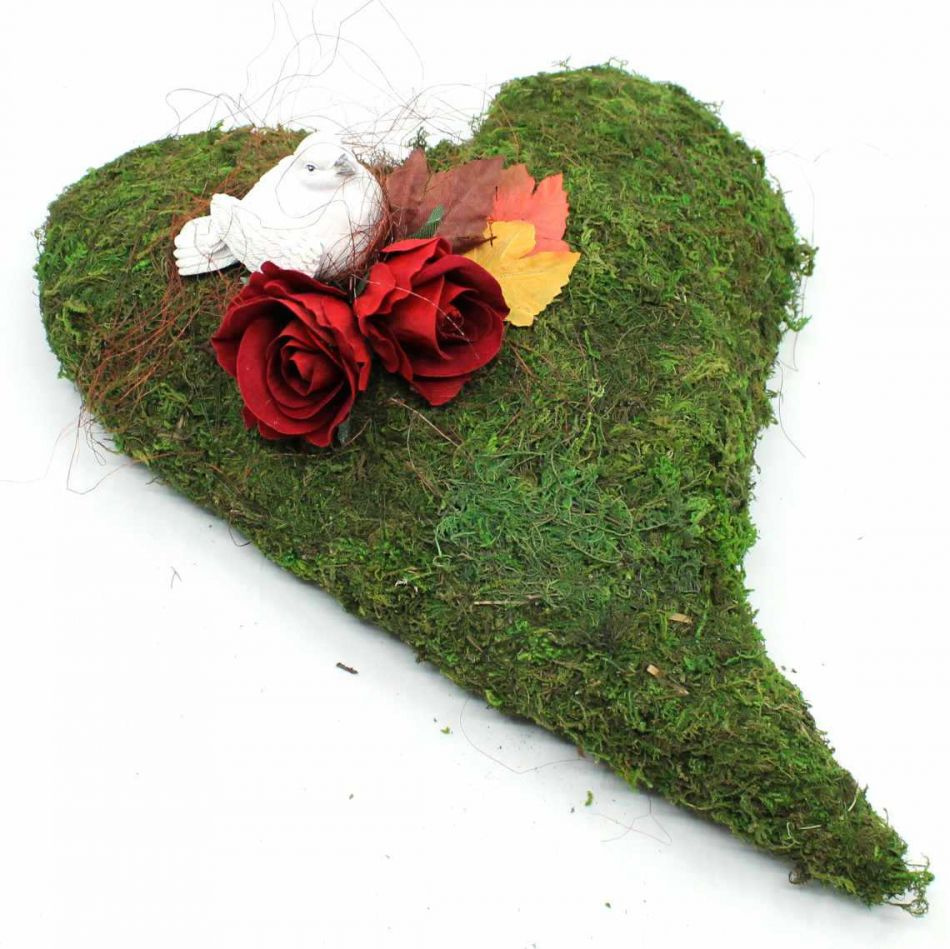 Röd ros av vattenfast tyg ca 4 cm