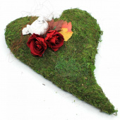 Röd ros av vattenfast tyg ca 4 cm Röd ros av vattenfast tyg ca 4 cm