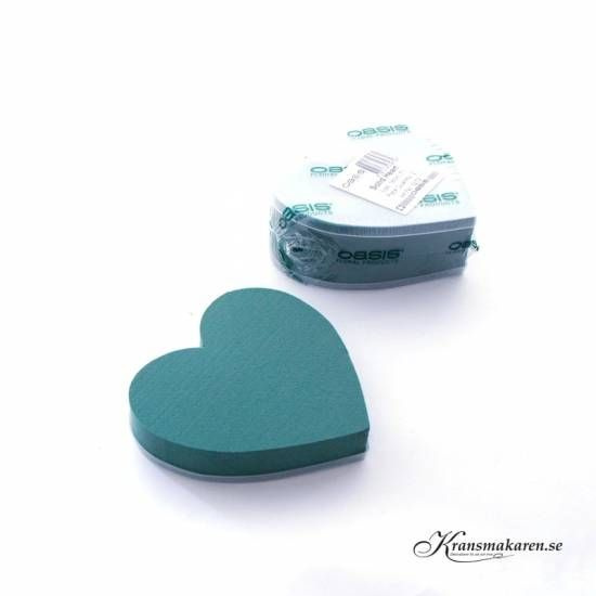 Oasis hjärta. 18 cm. 2 stycken