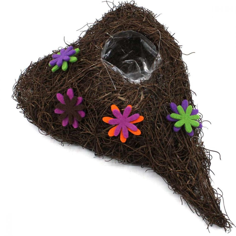 Blommor, mix. 3,5-4,5 cm. 10 st