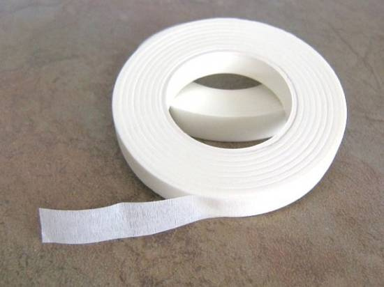 Floratejp / blomstertejp, vit