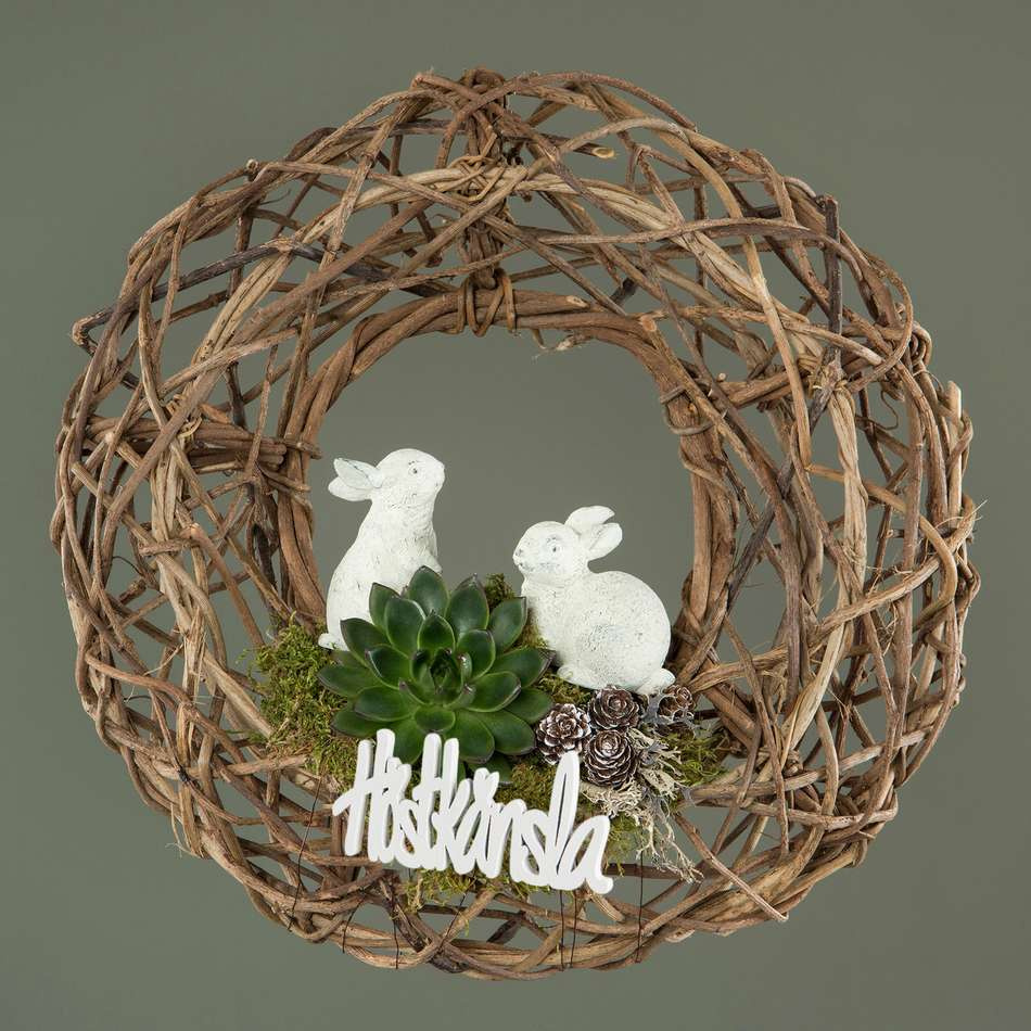 Höstkänsla Vit 9 cm