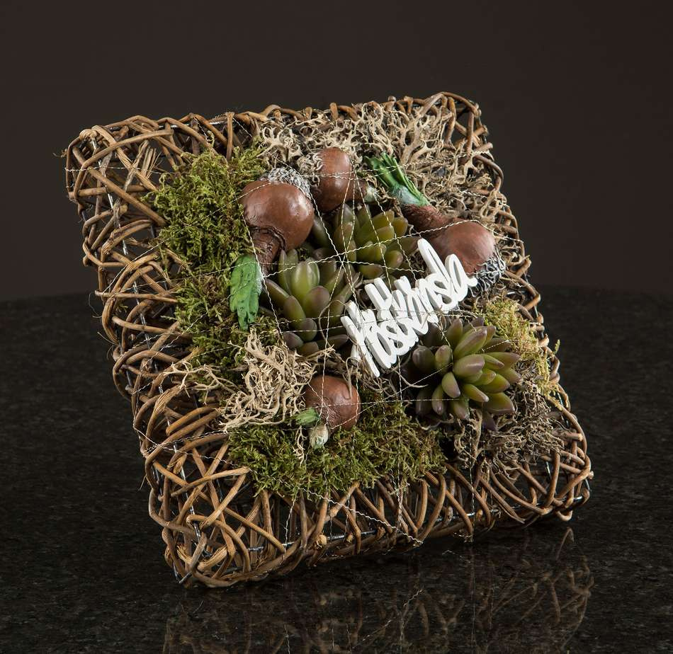 Höstkänsla Vit 9 cm