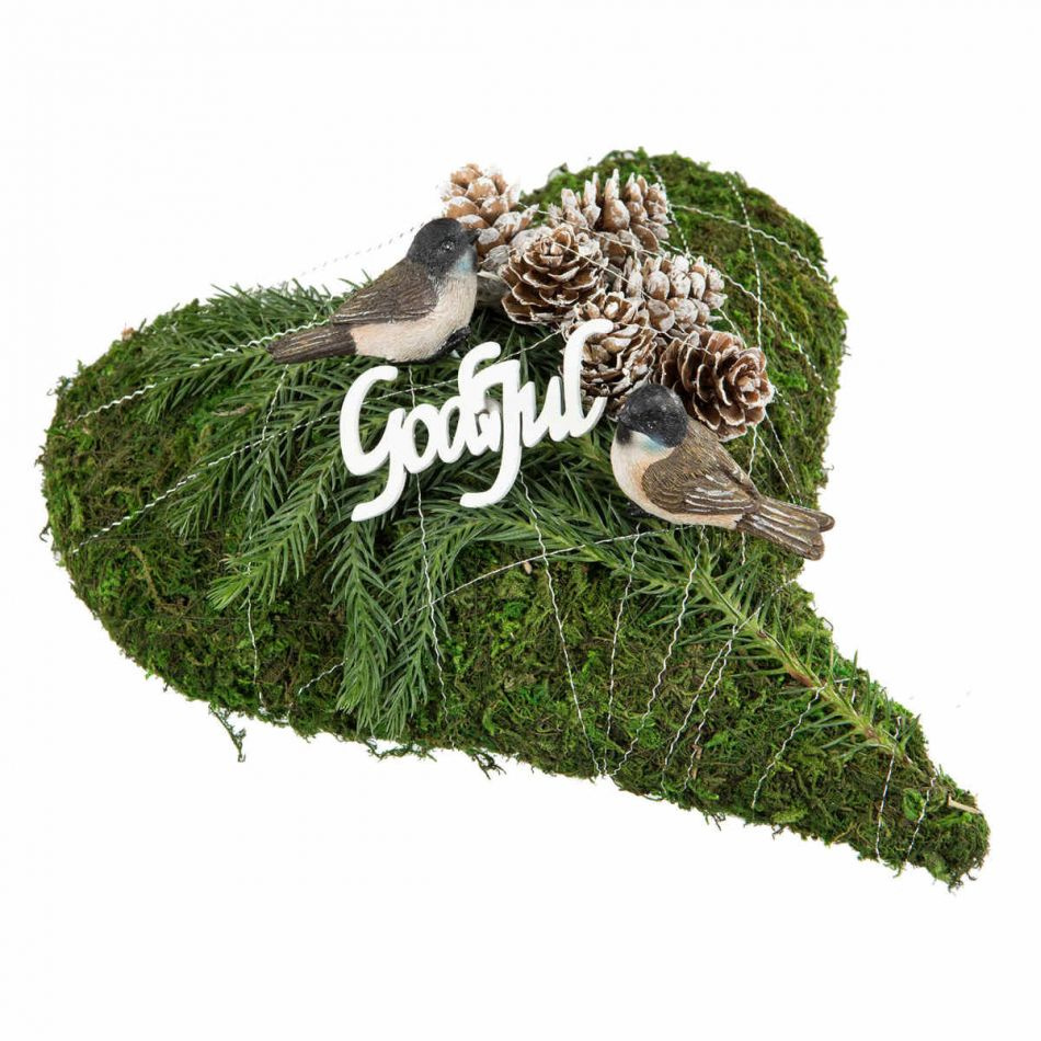 God Jul/stick vit, 10 cm