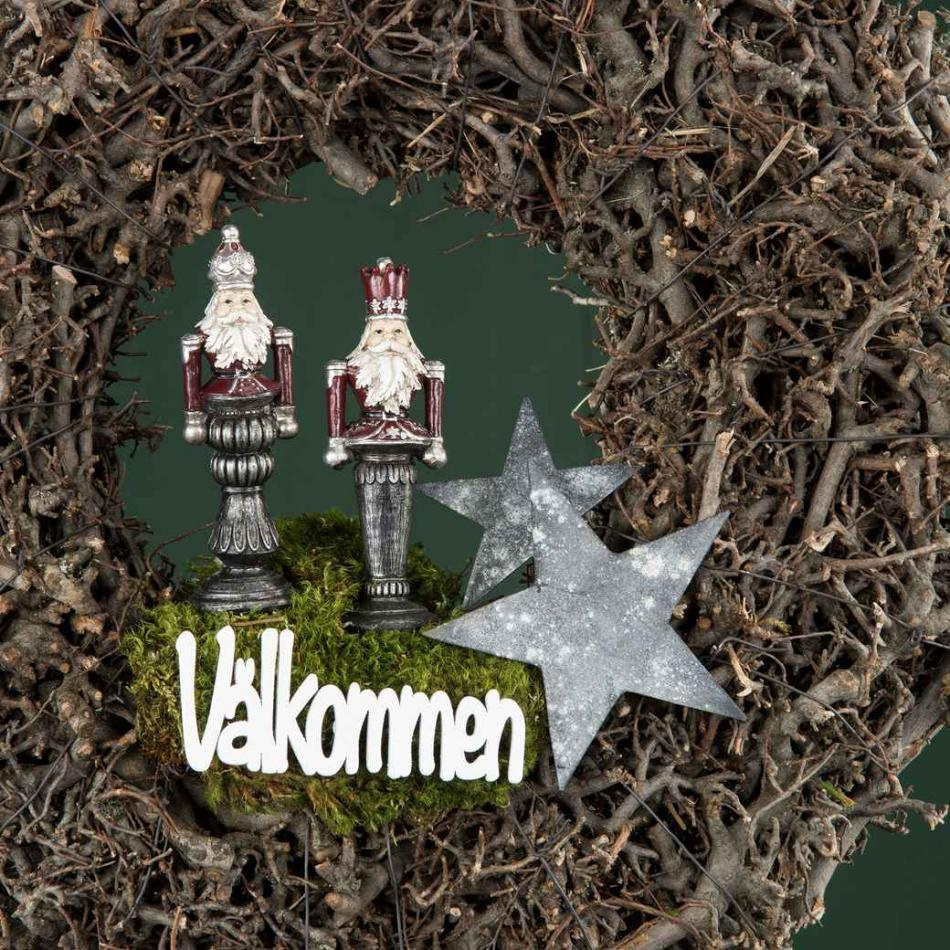 Välkommen stick Vit. ca 10 x 4 cm