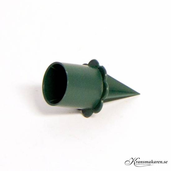 Ljushållare kronljus - Grön 25 st