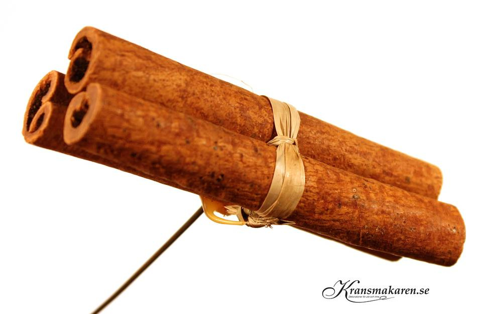Kanel, trådad, 10 cm. 3 st