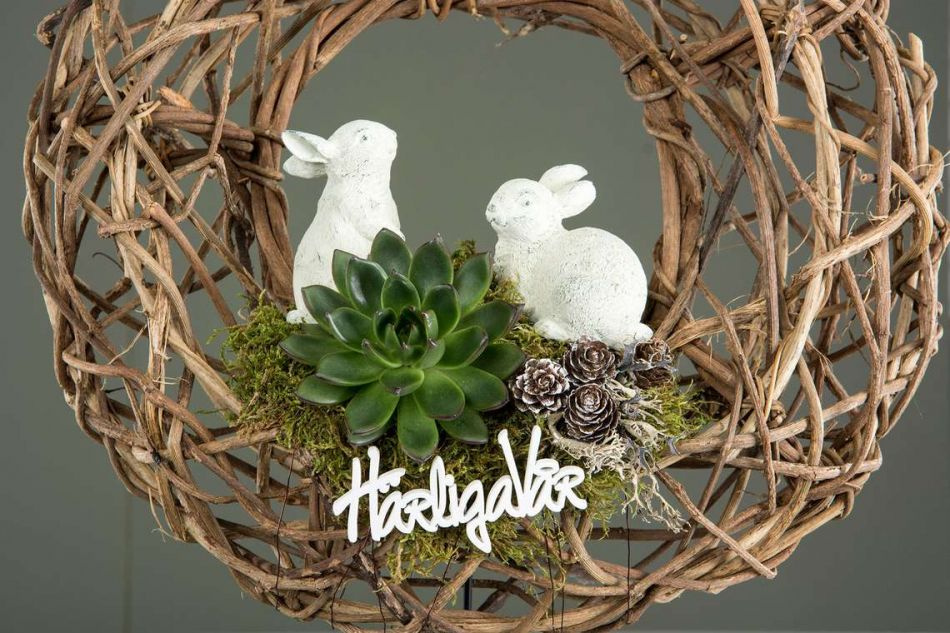 Härliga vår, vit, 9.5 x 5 cm