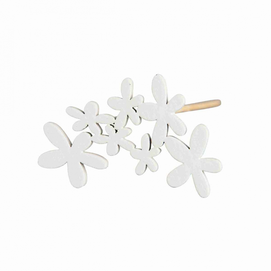 Blombukett / stick. 6 x 4 cm