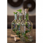 Glasflaska med kork 250 ml Glasflaska med kork 250 ml