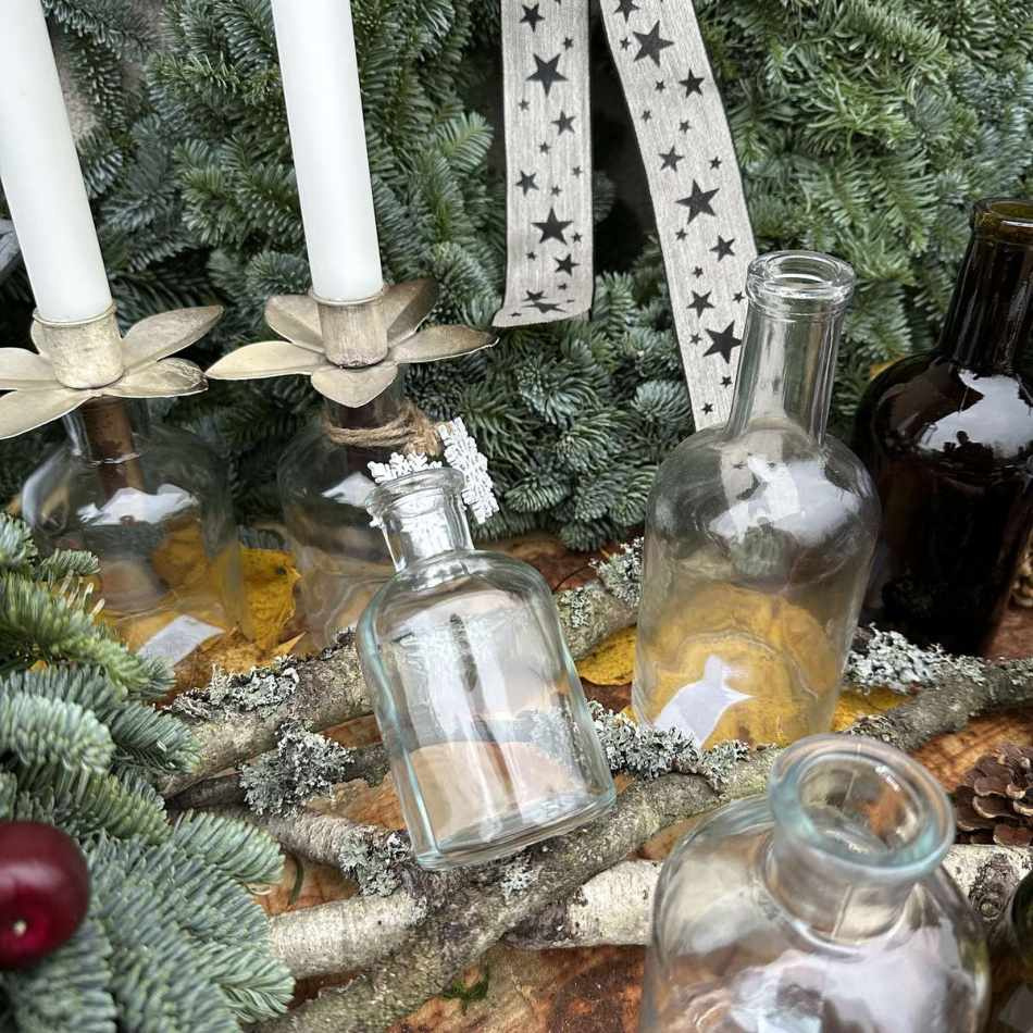 Glasflaska med kork 150 ml