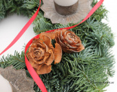 Kotterosor i olika storlekar, bruna, 3 st Kotterosor i olika storlekar, bruna, 3 st