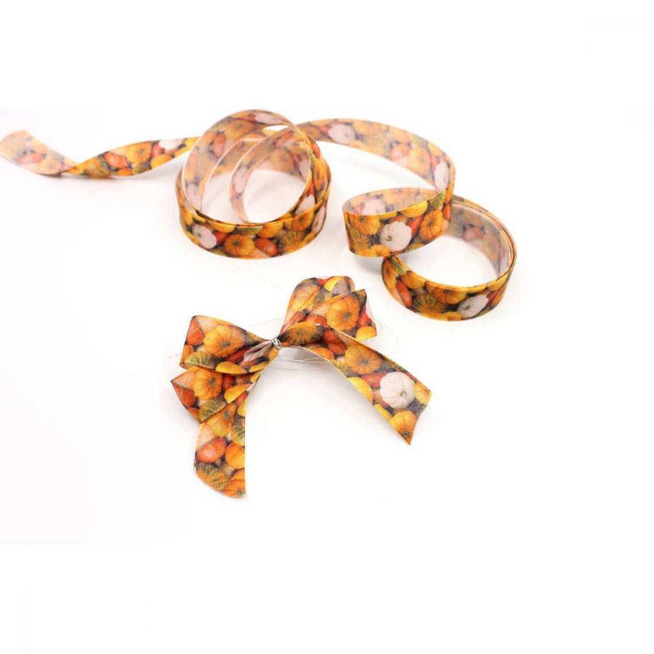 Textilband med pumpor. 3 meter