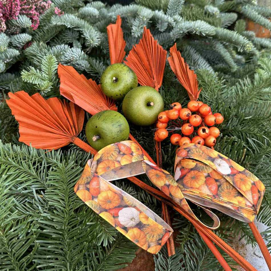 Textilband med pumpor. 3 meter