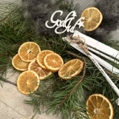 Torkade apelsinskivor, 250 g, ca 50–60 st Torkade apelsinskivor, 250 g, ca 50–60 st