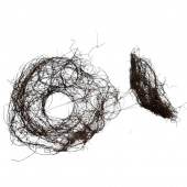 Bukettrede i naturmaterial. Ca 24 cm. Bukettrede i naturmaterial. Ca 24 cm.