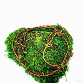 Hjärta av mossa med kvistar. 20x20 cm Hjärta av mossa med kvistar. 20x20 cm