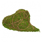 Mosshjärta med kvistar Mosshjärta med kvistar