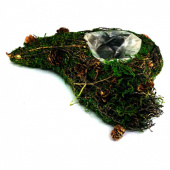 Kruka av mossa, kvistar och kottar 30x20 cm Kruka av mossa, kvistar och kottar 30x20 cm