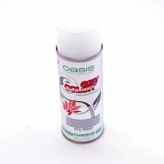 Glitterspray. 400 ml. Silver