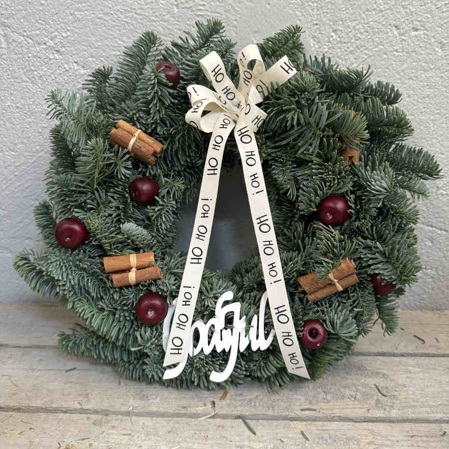 Dekorband med texten Ho Ho Ho! (2.5 meter)