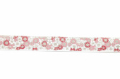 Band med rosa blommor. 2,5 meter Band med rosa blommor. 2,5 meter