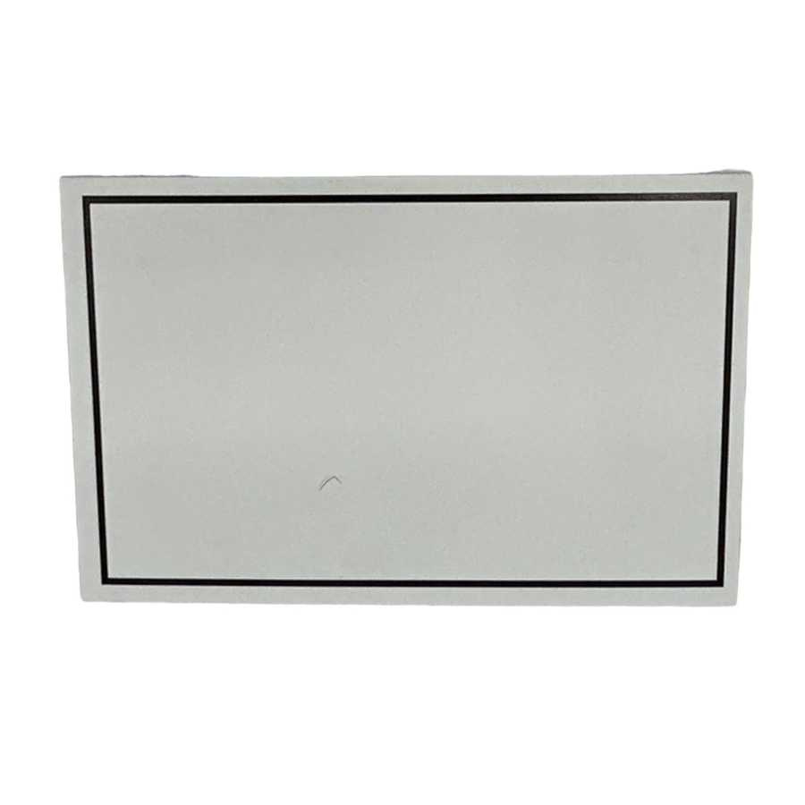 Blomsterkort med svart ram 100st