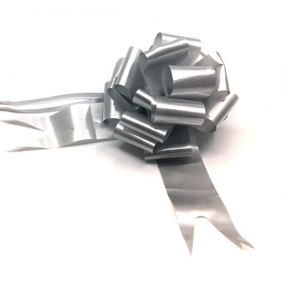 Dragrosett. Silverfärgad, 3st