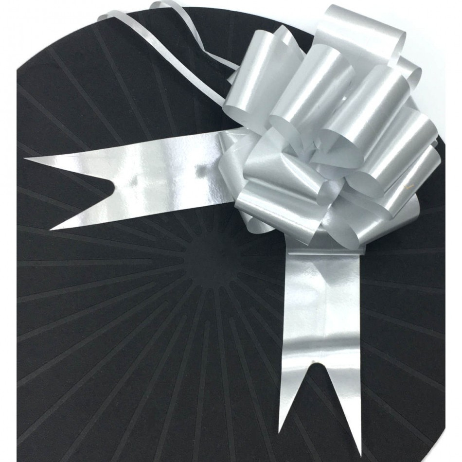 Dragrosett. Silverfärgad, 3st