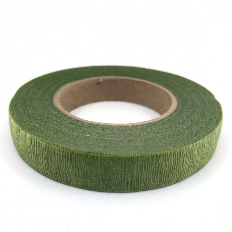 Floristtejp / floratape från oasis, Olivgrön