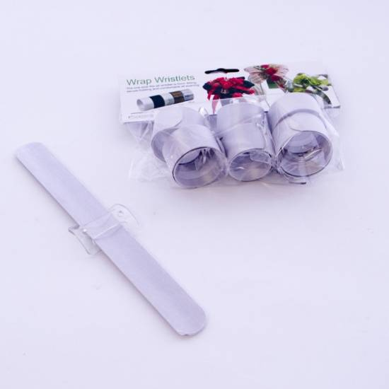 Corsagearmband, vitsilvrig