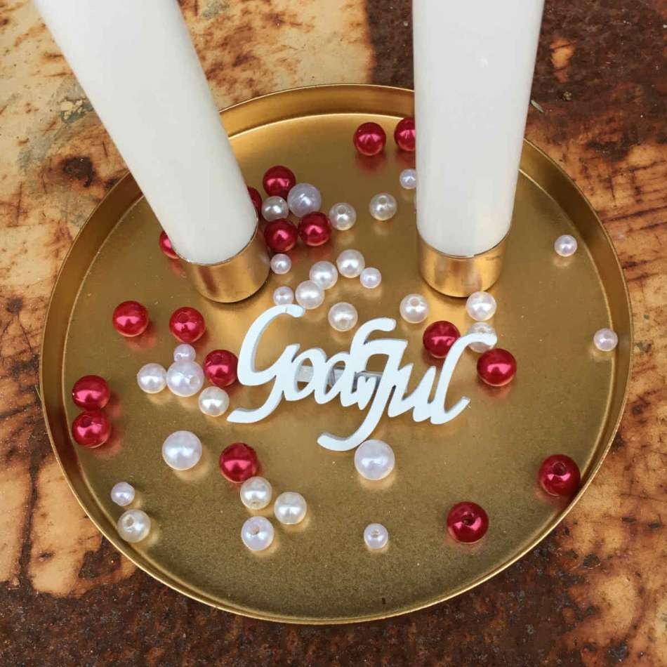 Ljushållare magnet Guld