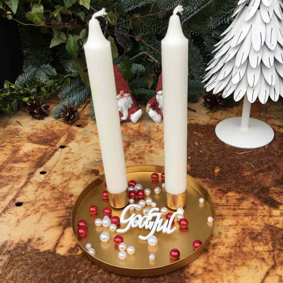 Ljushållare magnet Guld