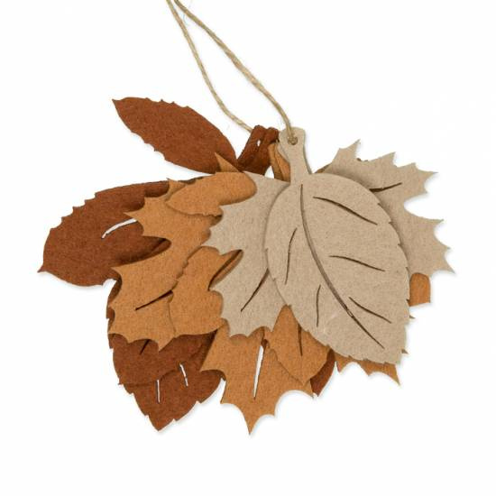 höstlöv i olika färger