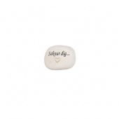 Sten med text – För evigt ….