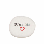 Sten med text – Bästa vän Sten med text – Bästa vän