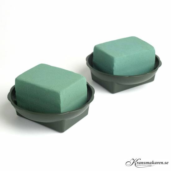 Oasis med skål, 16x9 cm