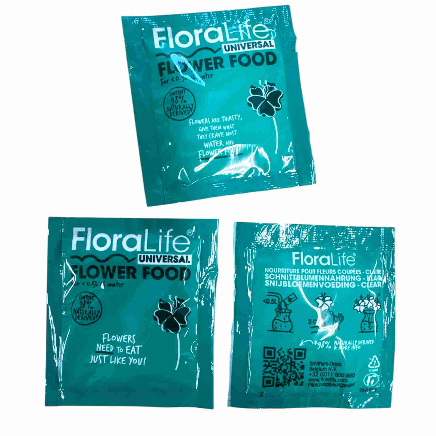 Växtnäring till snittblommor, ca 3 st