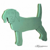 Oasis form - Hund. 61 x 52 cm Oasis form - Hund. 61 x 52 cm