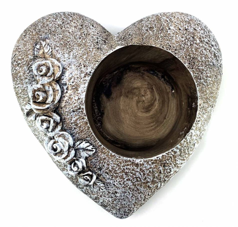 Hjärta för gravljus