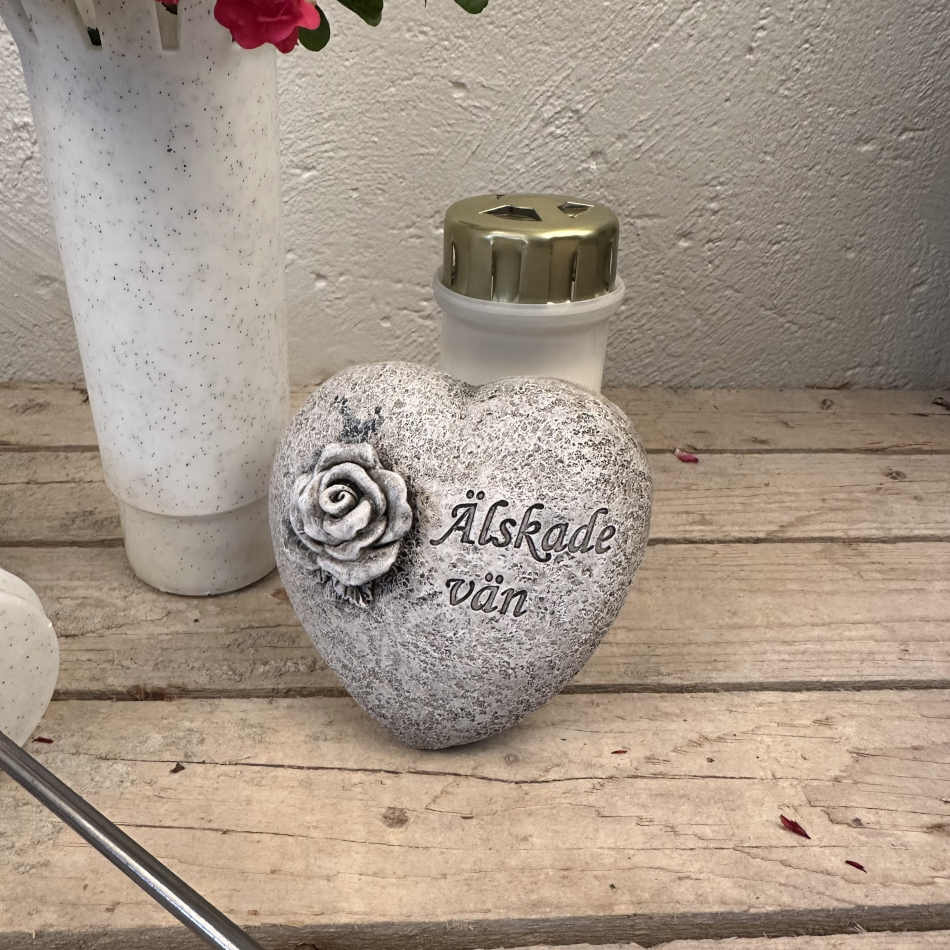 Gravdekoration Älskade Vän